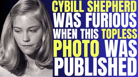 cybill shepherd topless|Cybill Shepherd sued them for publishing a TOPLESS photo that。